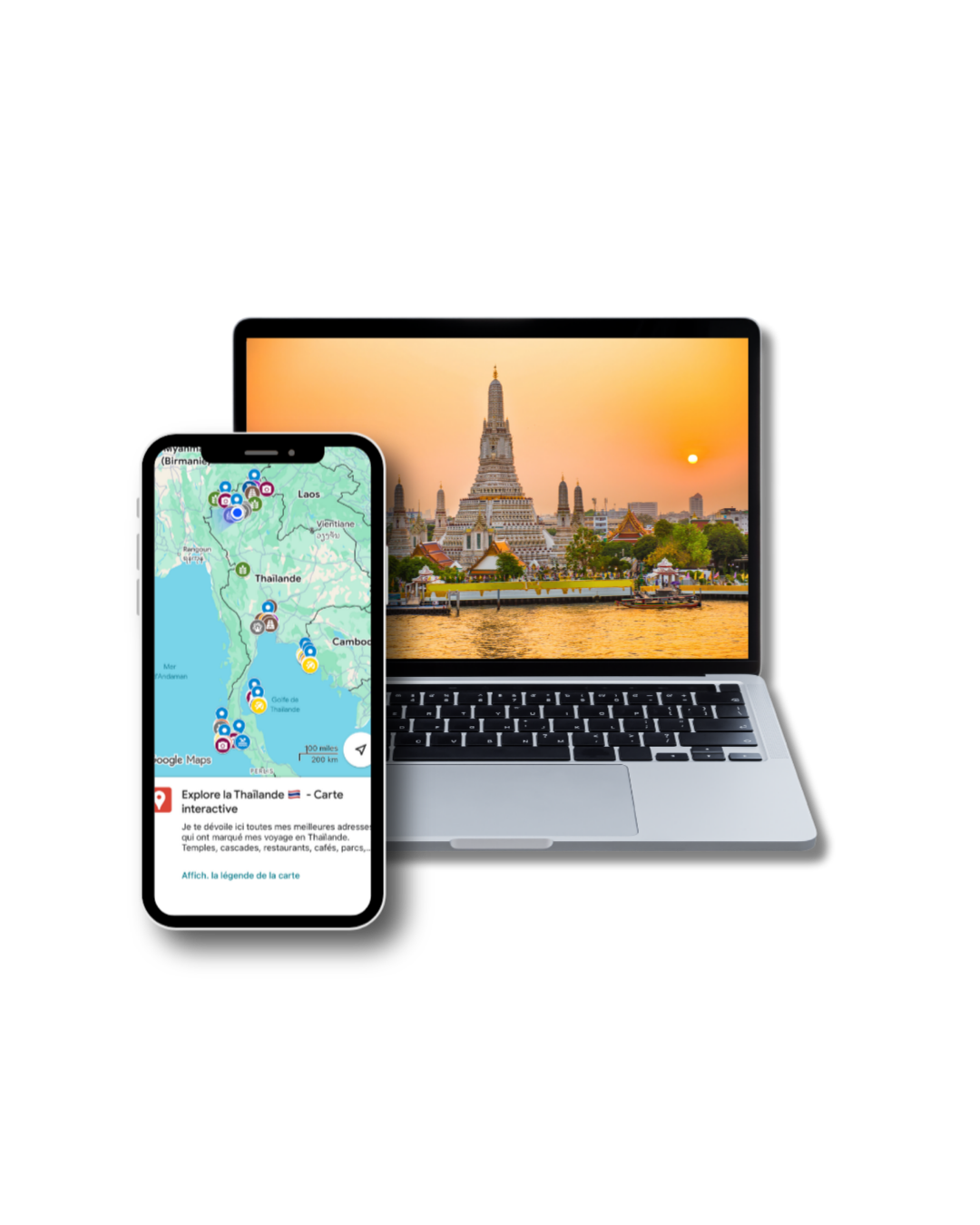 THAILANDE - CARTE INTERACTIVE : MES MEILLEURES ADRESSES